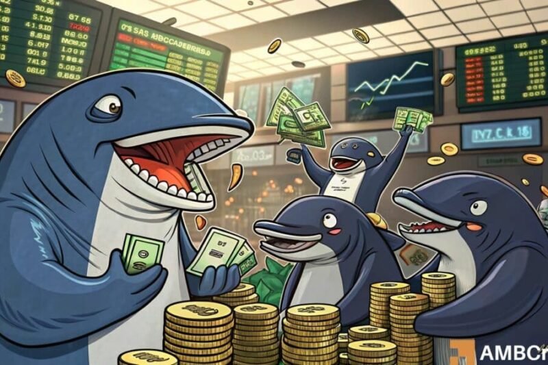 Pepe whales are aggressively accumulating scooping 14.5t tokens