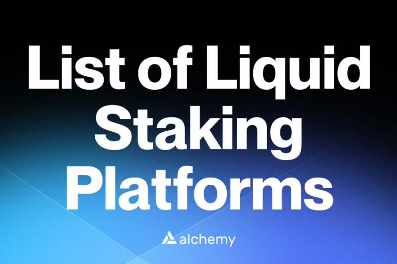 List of 25 Liquid Staking Platforms (2024)